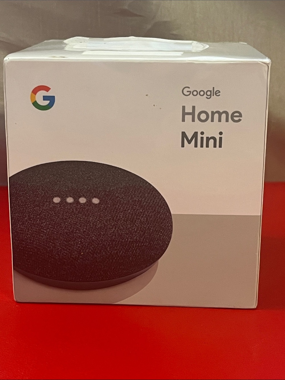 Google Home Mini Smart Assistant - Charcoal (GA00216-US)